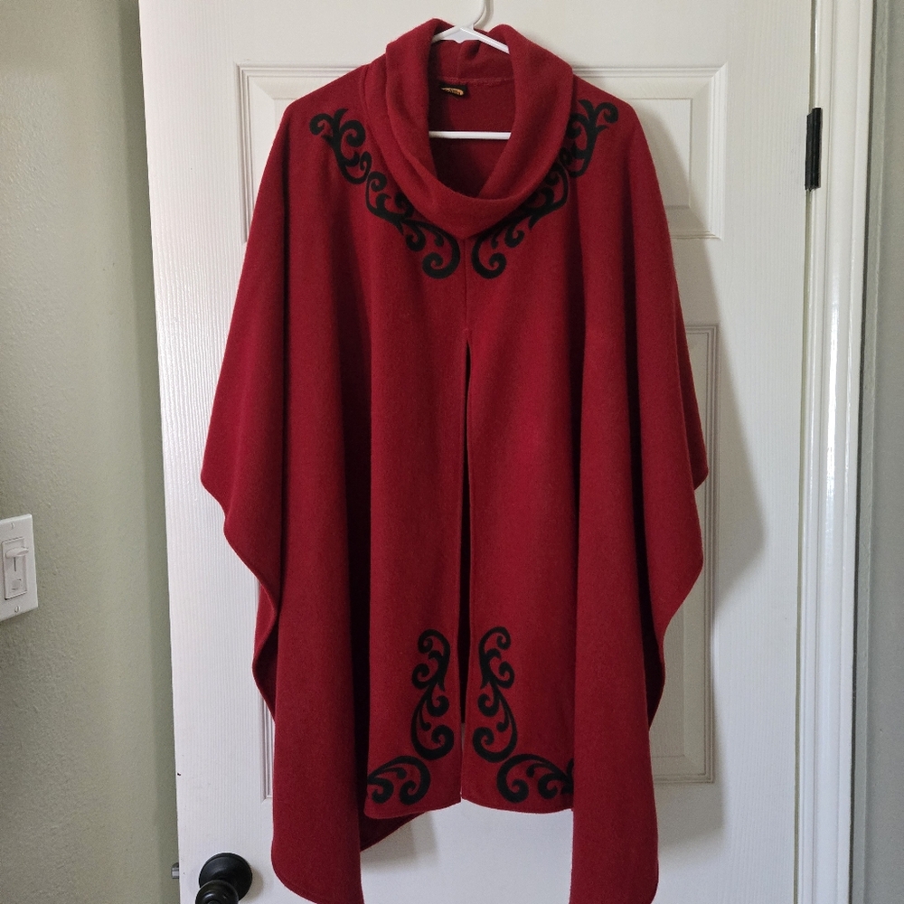 Ruby Red Pancho